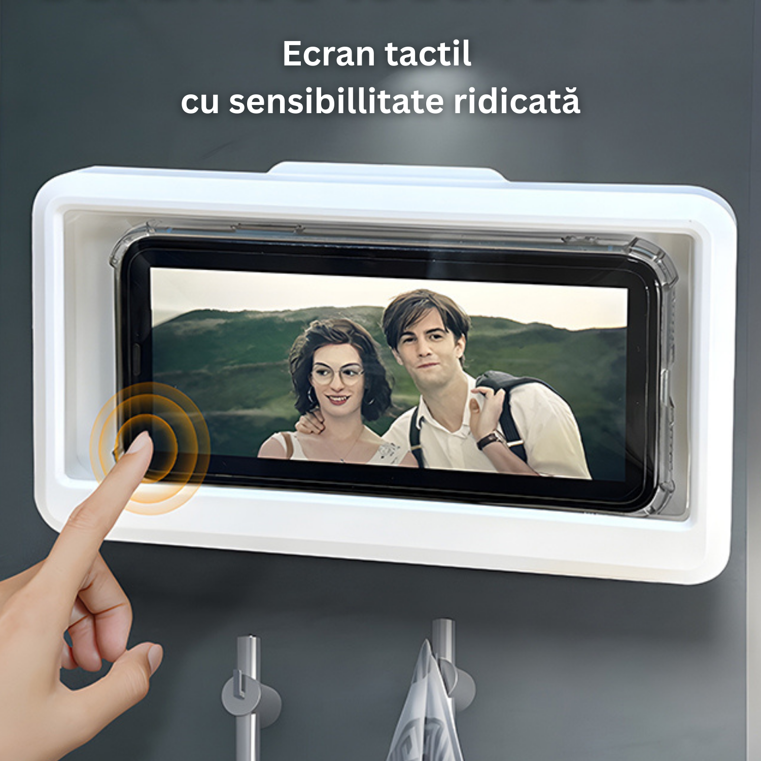 Suport Rotativ de Telefon pentru Duș