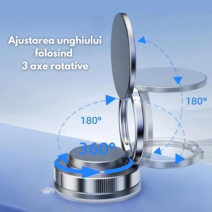 Suport de Telefon Magnetic Rotativ