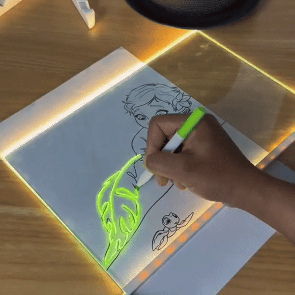 Tablă Magică de Desen cu LED