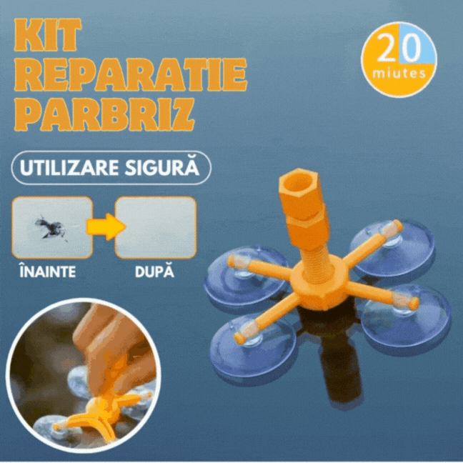 Kit Pentru Repararea Fisurilor în Parbriz